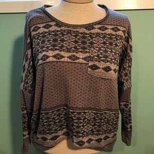 Nordstrom Lily White Winter Long Sleeve Shirt